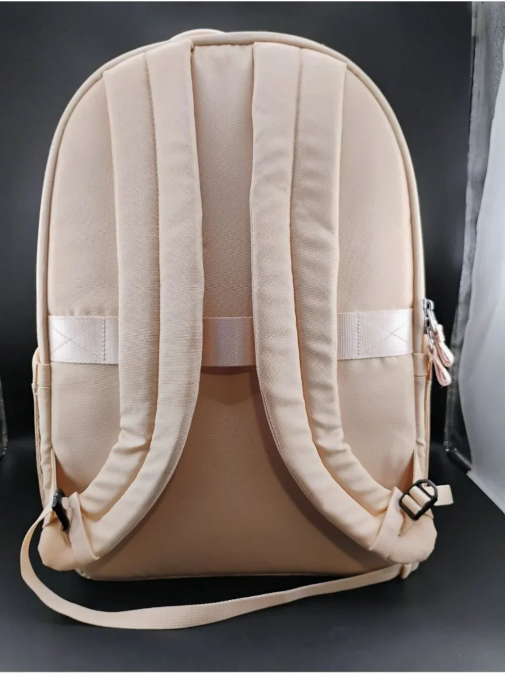 All In Motion Travel Backpack Beige Multifunctional Lightweight Design